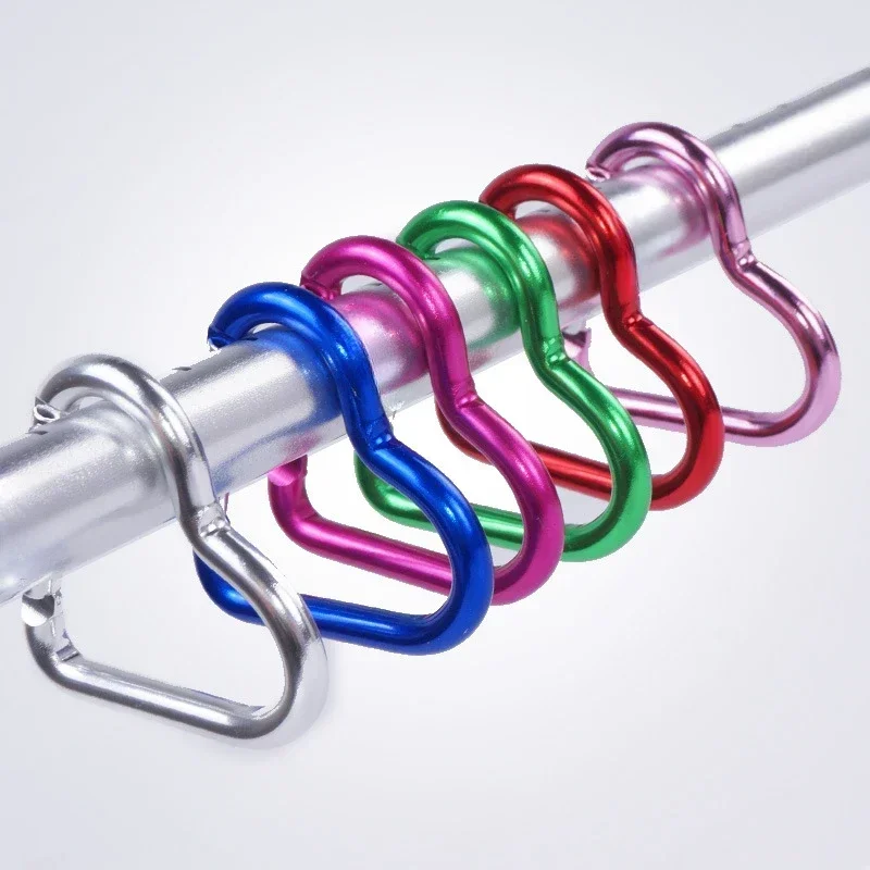 Алюминиевый карабин в форме сердца - Фотография_2