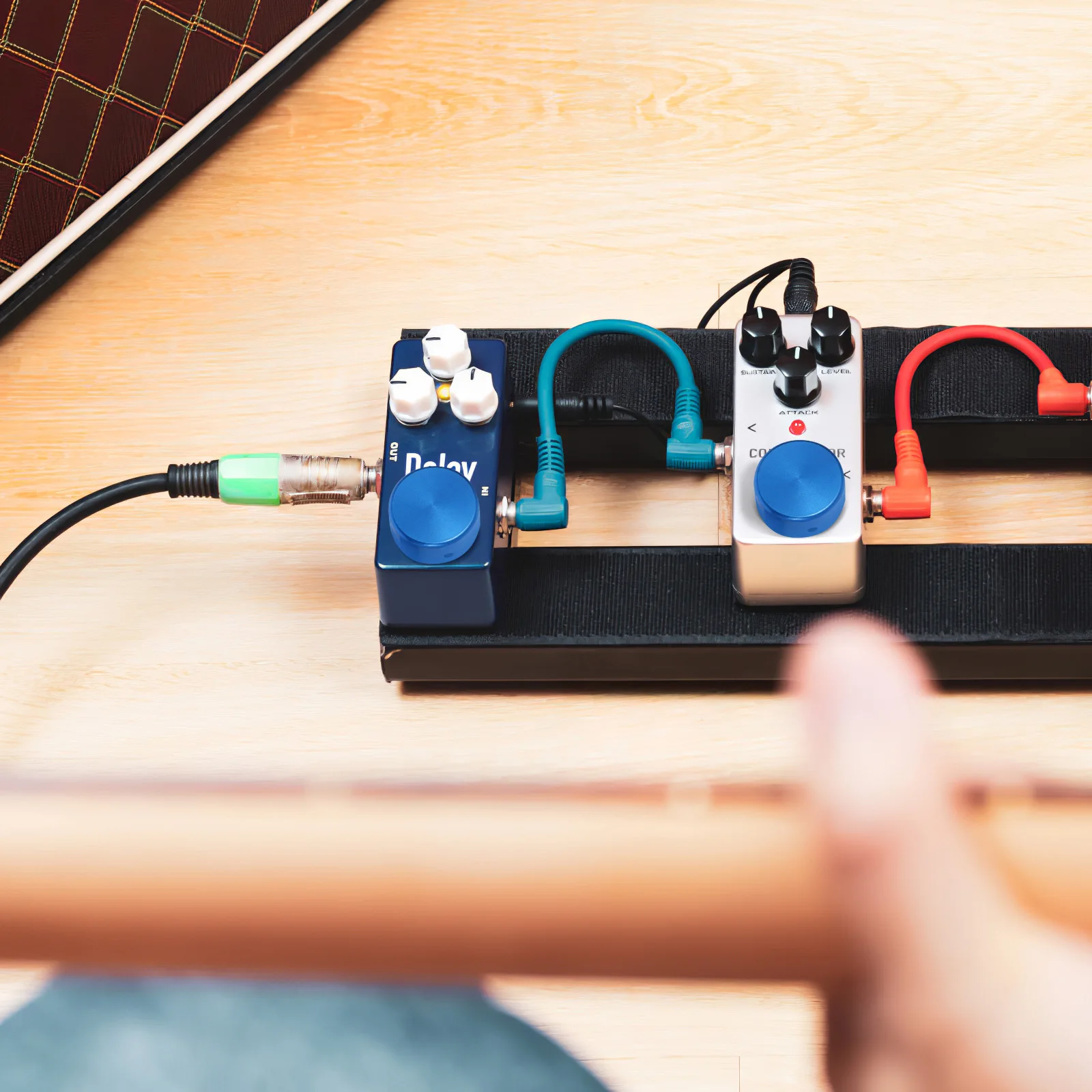 Металлическая крышка ножного переключателя для гитары eringogo - Фотография_4