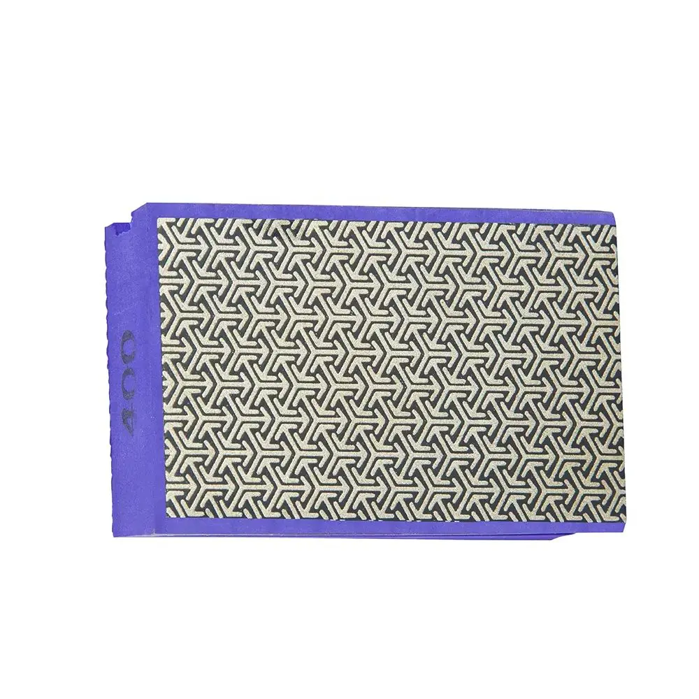 Гальваника алмазная ручная полировальная подушечка для плитки