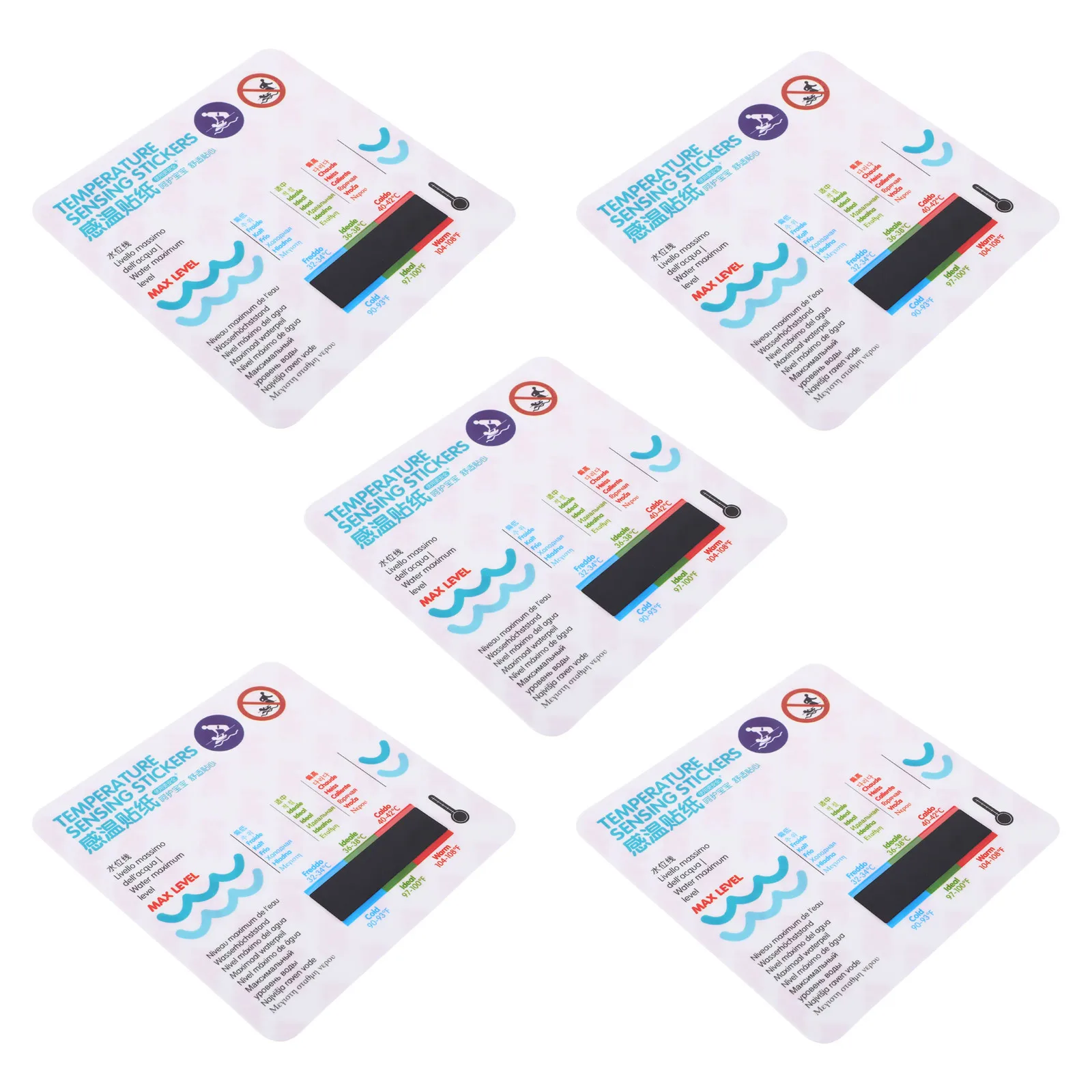 Наклейка на термометр для детской ванны - Фотография_4