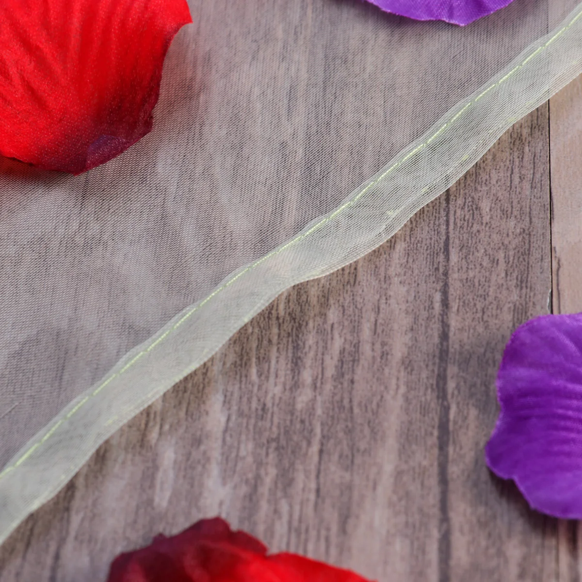 Белые прозрачные шторы 100x200 см - Фотография_2