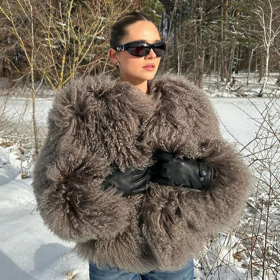 Зимние куртки, пальто из овчины