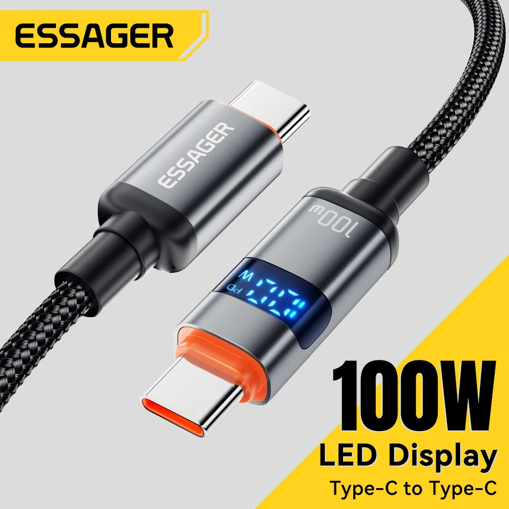 Essager цифровой дисплей usb type