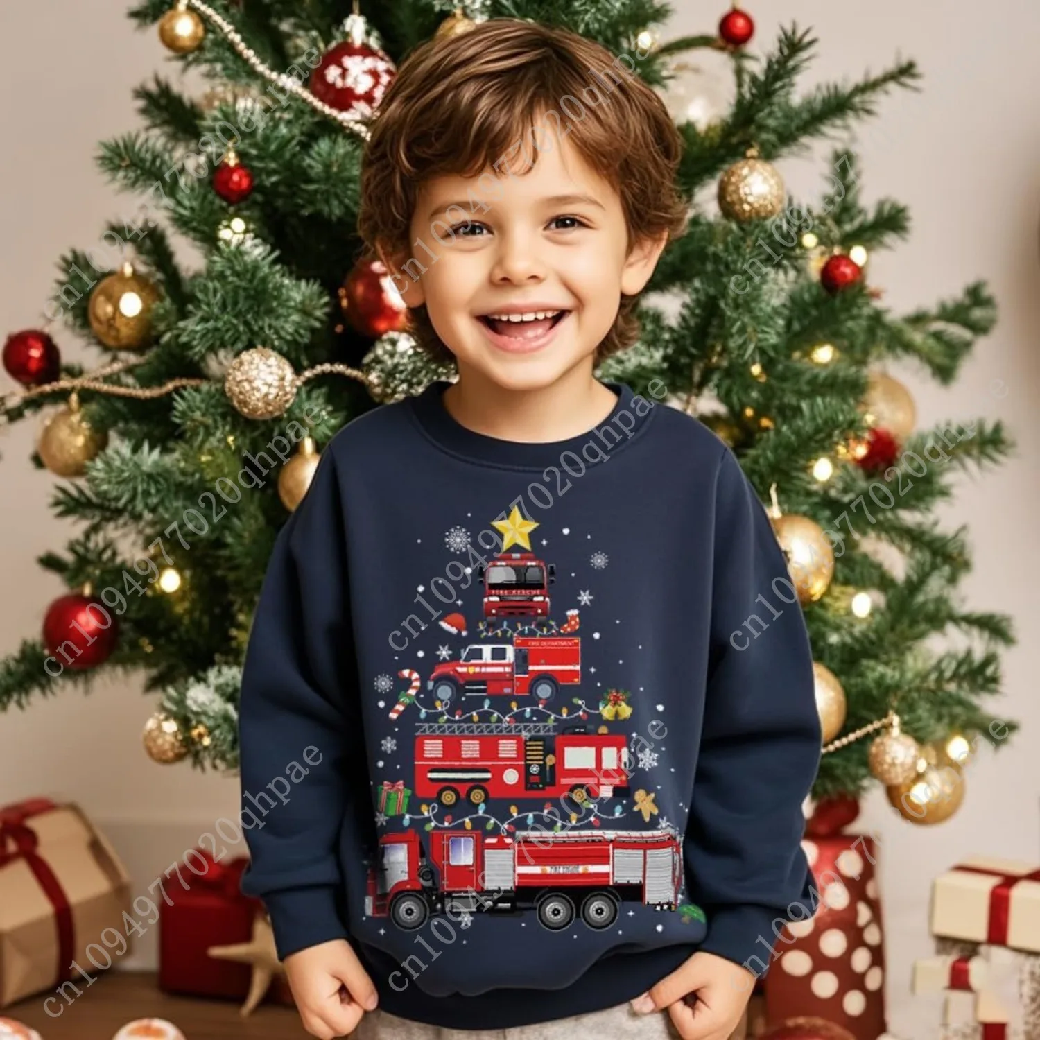 Christmas sweatshirt for toddler - Фотография_3