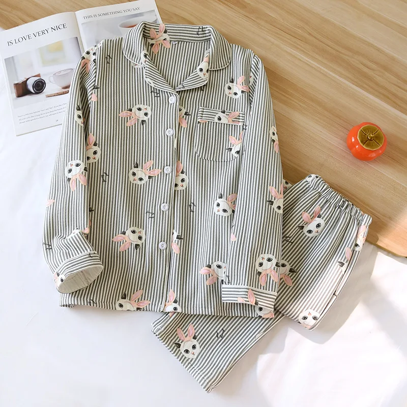 Новые осенние и зимние пижамы из двух частей