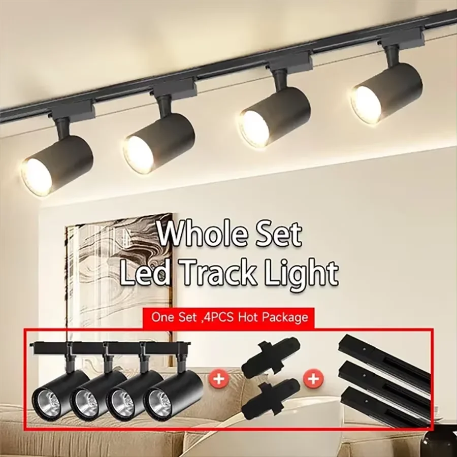 Светодиодная система на шине с прожектором led track light 220v cob