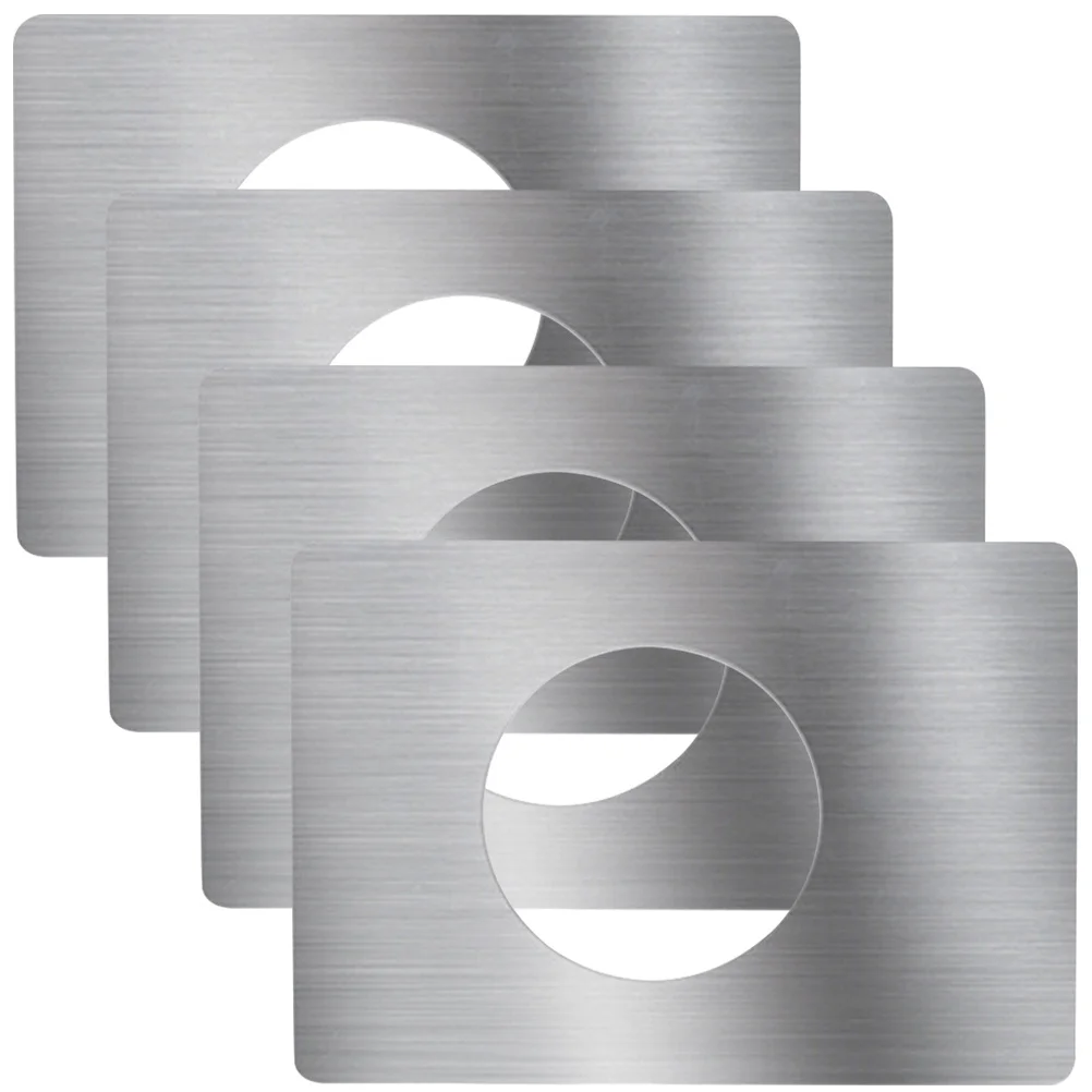 Армирующая крышка с отверстием из нержавеющей стали - Фотография_3