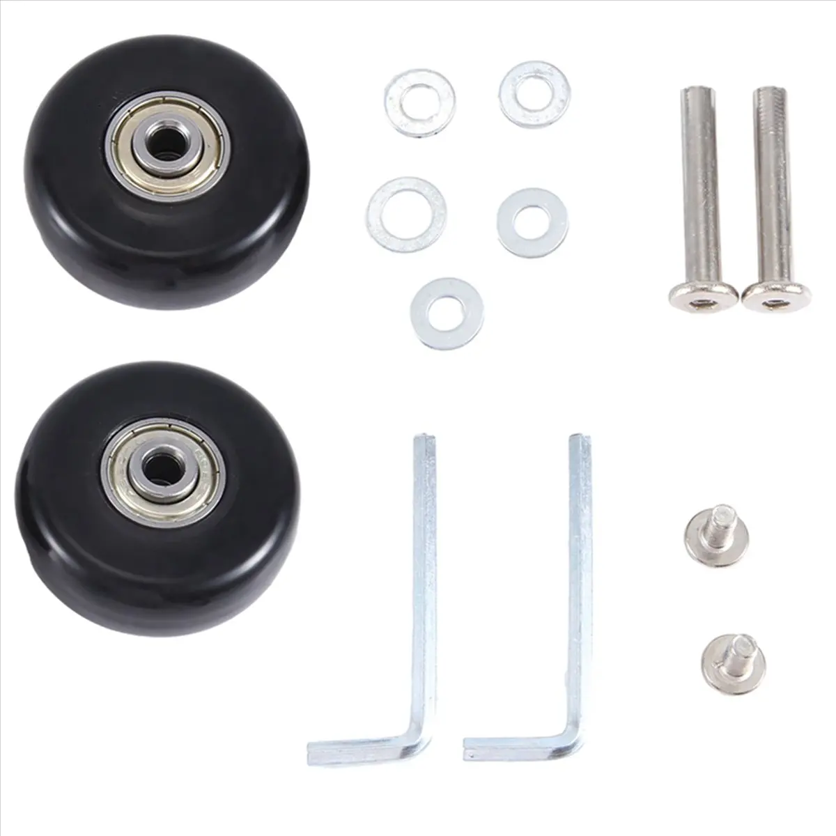 Abqr 50x18 мм, набор из 2 сменных колес для чемодана - Фотография_3