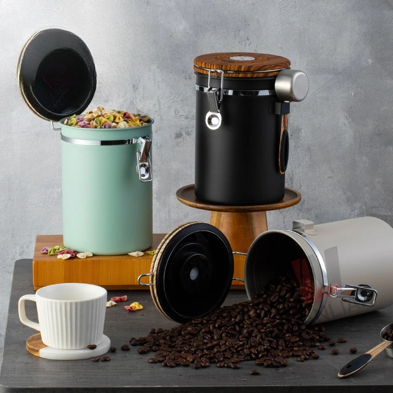 Wanlian контейнер для хранения кофейных зерен из нержавеющей стали
