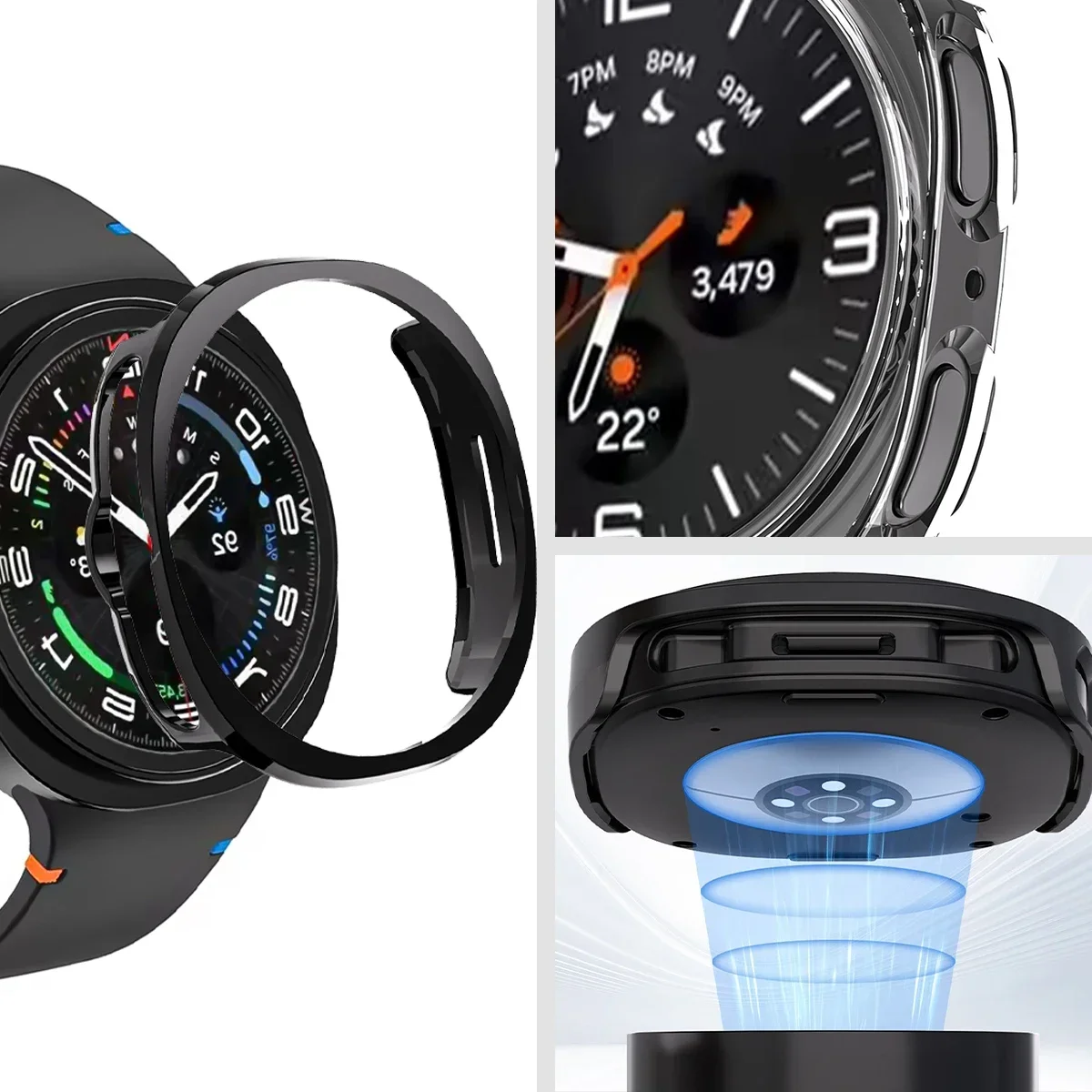 Жесткий чехол для пк для samsung galaxy watch 8 - Фотография_4