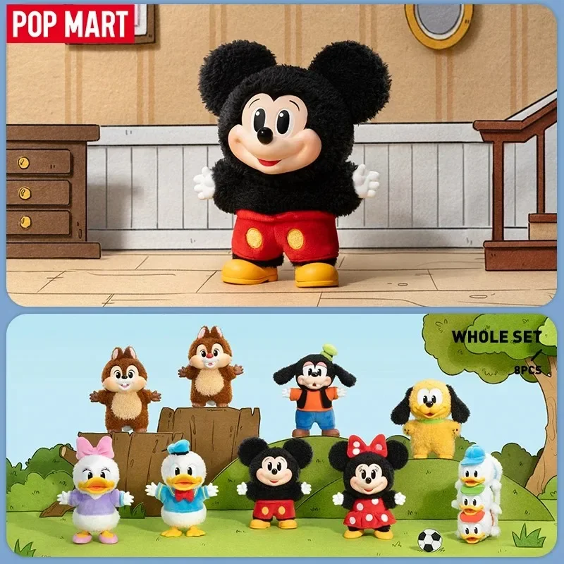 Pop mart микки семья милый вместе