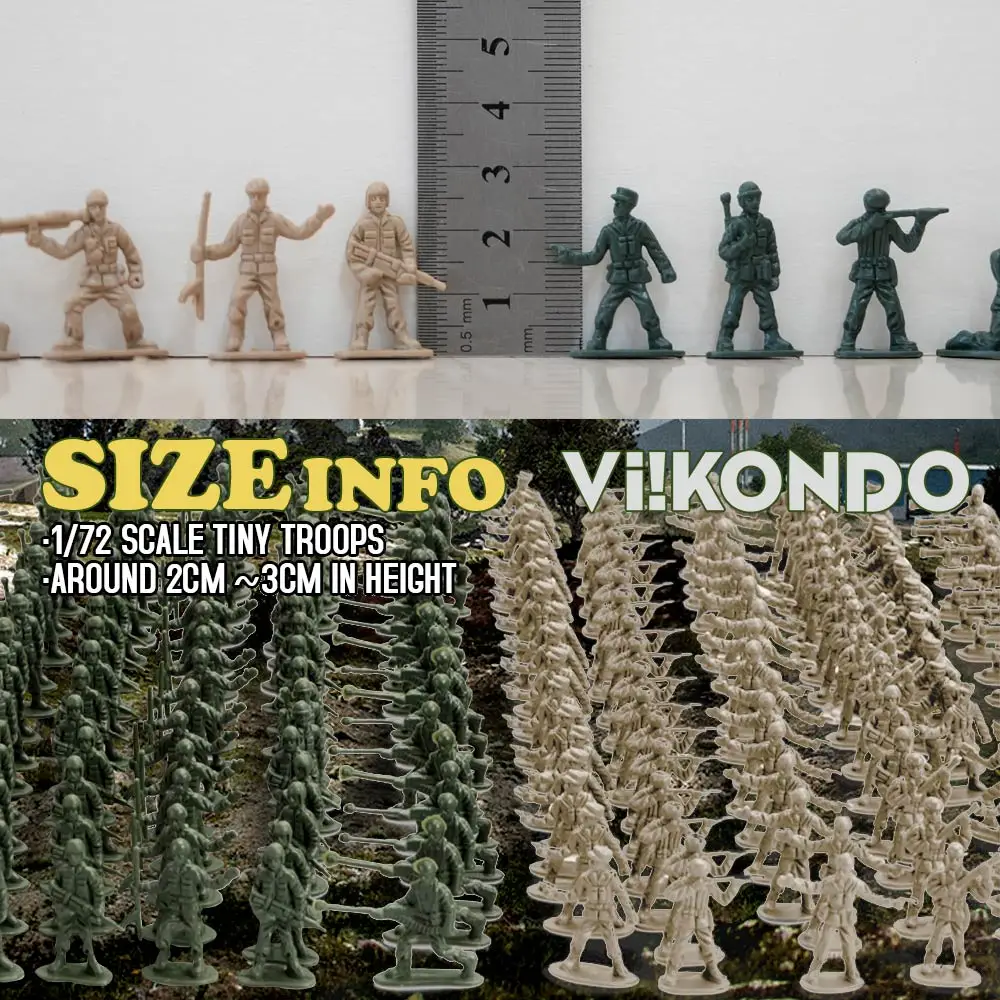 Viikondo army men toy soldier 1/72 - Фотография_3