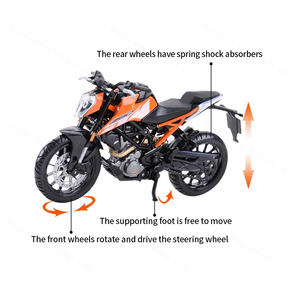 Bburago 1:18 ktm 250 duke - Фотография_2