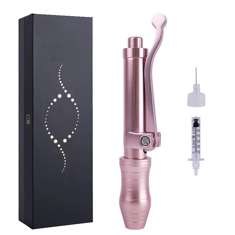 Розовая прозрачная ручка с гиалуроновой - Фотография_3