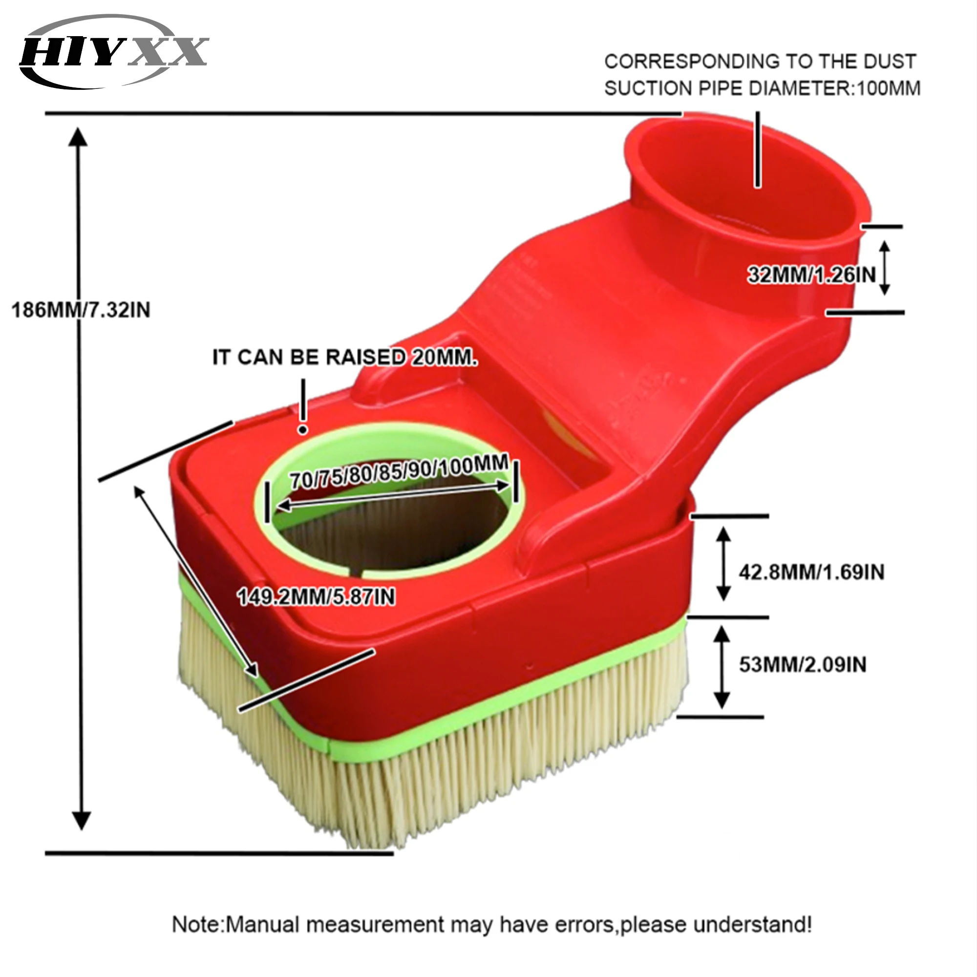 Универсальный комплект пылезащитных башмаков с чпу с щеткой - Фотография_6