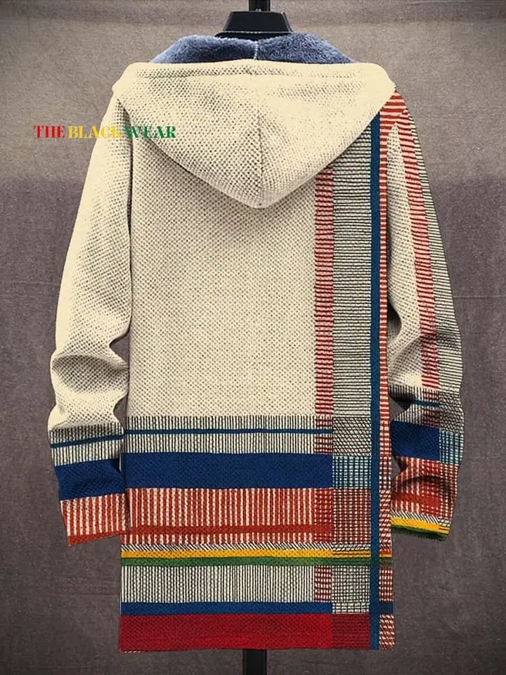 Ретро красочный нерегулярный принт - Фотография_6