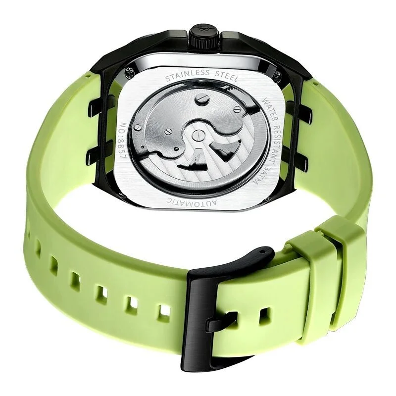 2026 роскошные мужские автоматические часы со скелетом и турбийоном - Фотография_2