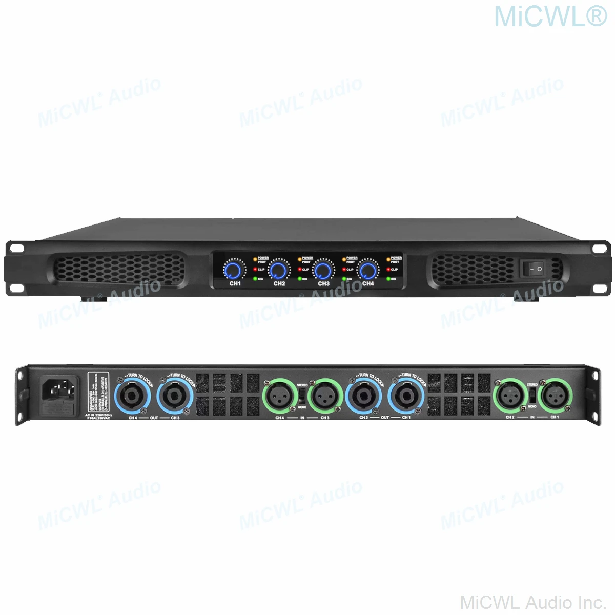 Усилитель мощности micwl audio pro ca series - Фотография_2