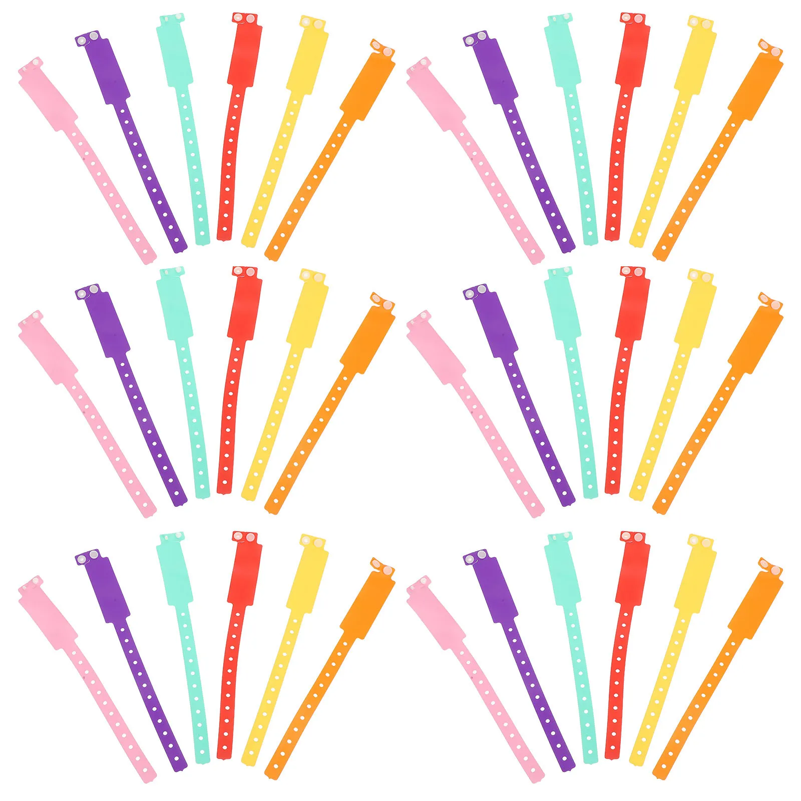 Удобные регулируемые водонепроницаемые браслеты из пвх - Фотография_6