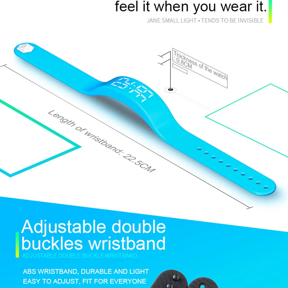 Черный силиконовый спортивный умный - Фотография_4