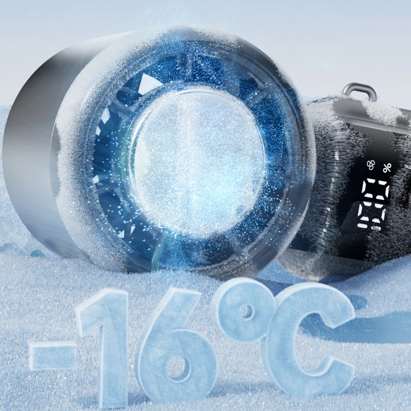 Ручной вентилятор xiaomi ice compress - Фотография_3