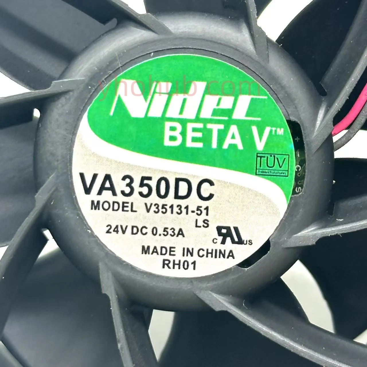 Двухпроводной вентилятор охлаждения сервера nidec v35131-51 dc 24v 0 - Фотография_3