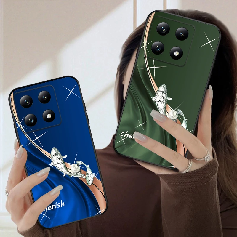 Милые серебряные рыбы для xiaomi - Фотография_2