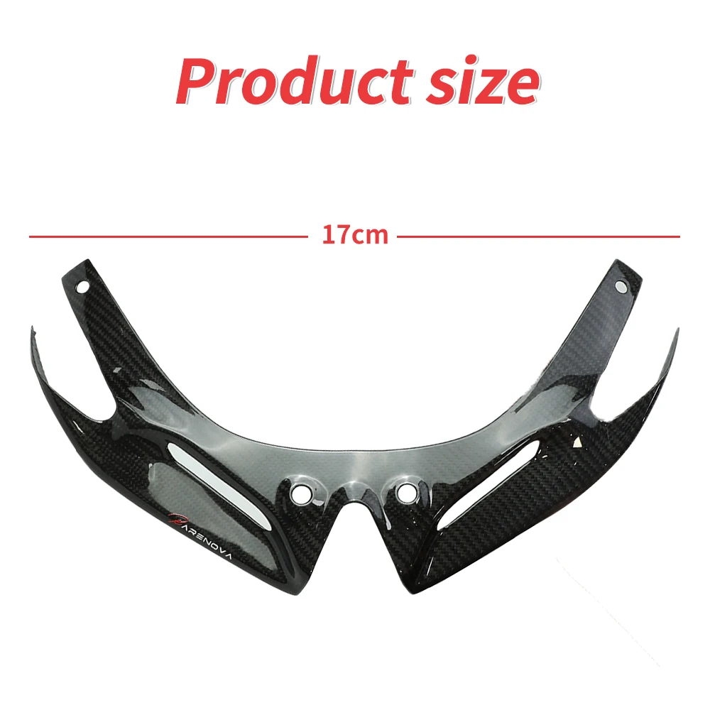 Для kawasaki zx-4r zx-4rr переднее крылышко из углеродного волокна - Фотография_6