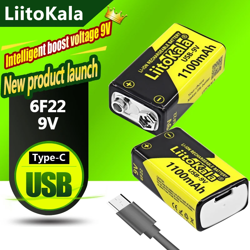 Liitokala 9 в 1100 мач литий-ионная