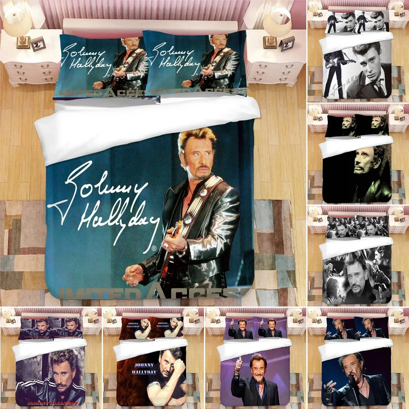Комплект постельного белья johnny hallyday