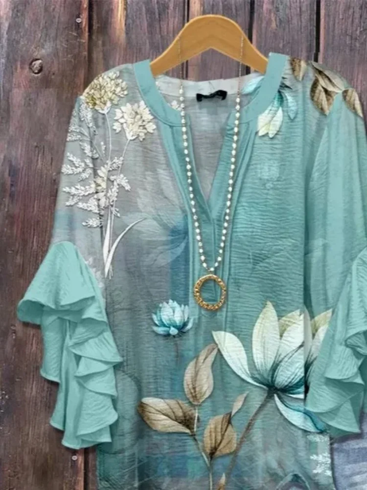 Элегантные вечерние блузки с рюшами - Фотография_4