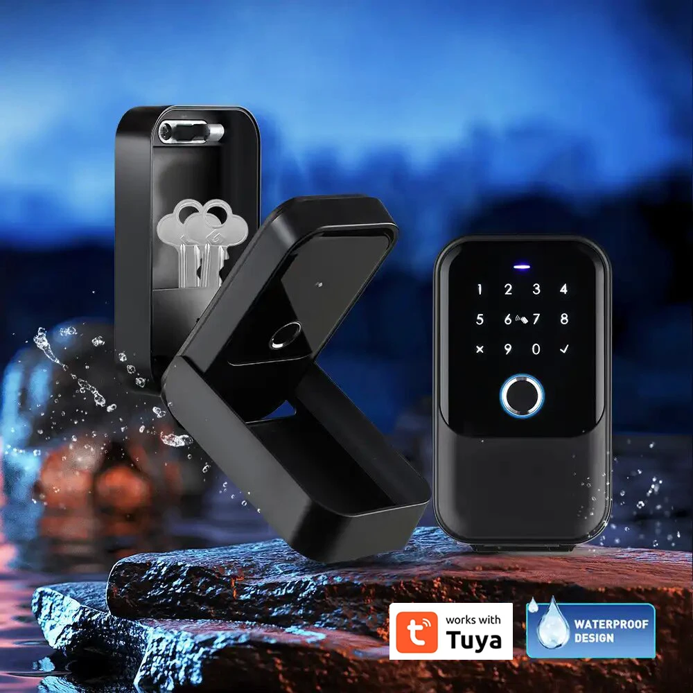 Ящик для ключей со сканером отпечатков пальцев - Фотография_2