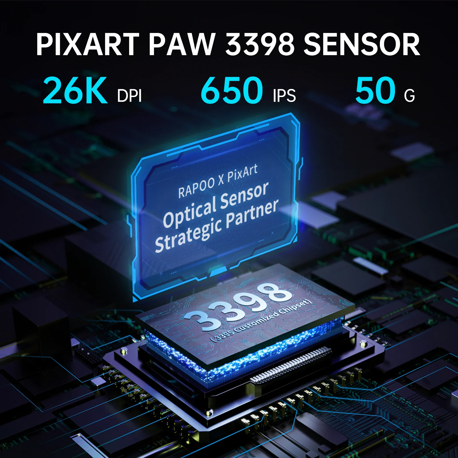 Беспроводная игровая мышь rapoo vt9pro/vt9air 4k - Фотография_2