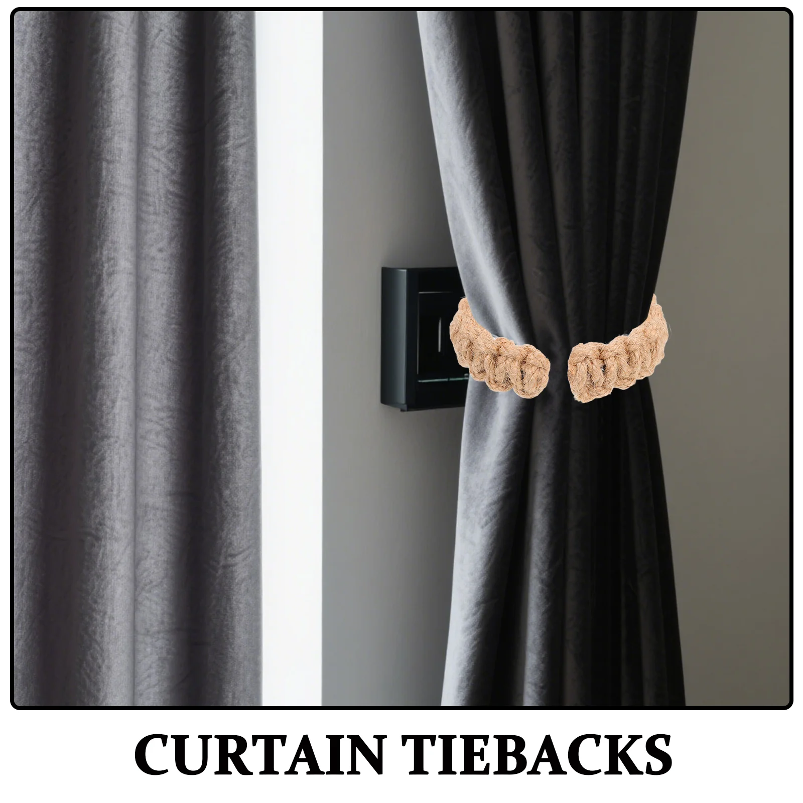 Джутовые подхваты для штор - Фотография_6