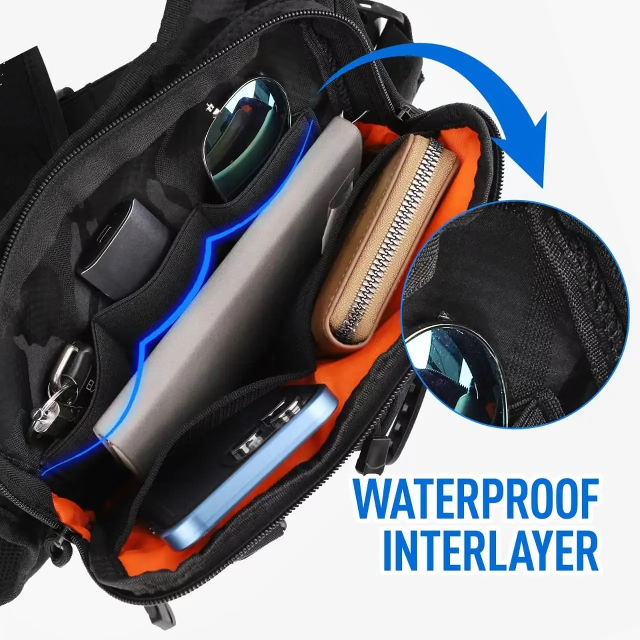 Нагрудная сумка для мужчин - Фотография_4