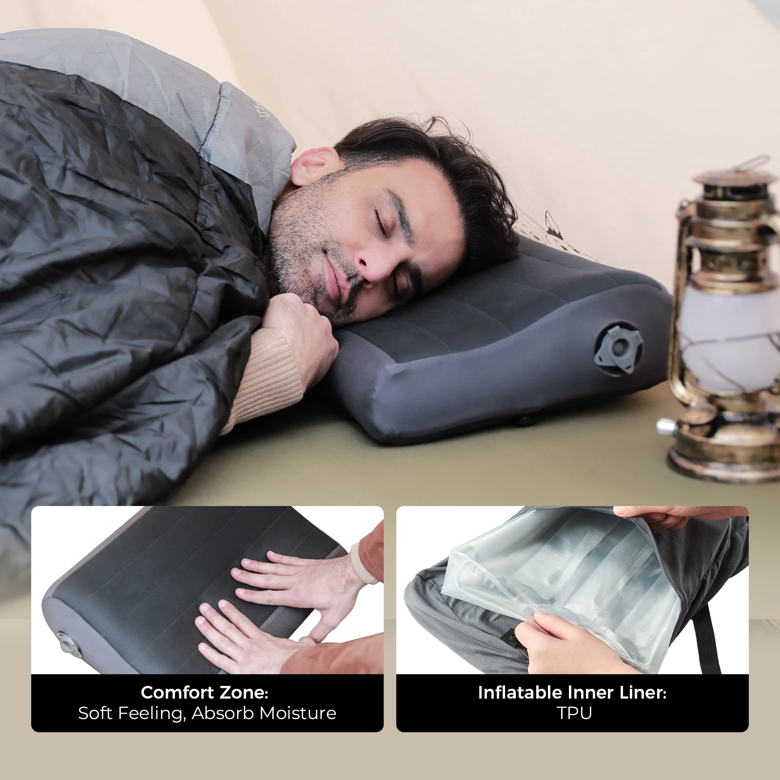 Flextail zero pillow se — надувная подушка для кемпинга - Фотография_5
