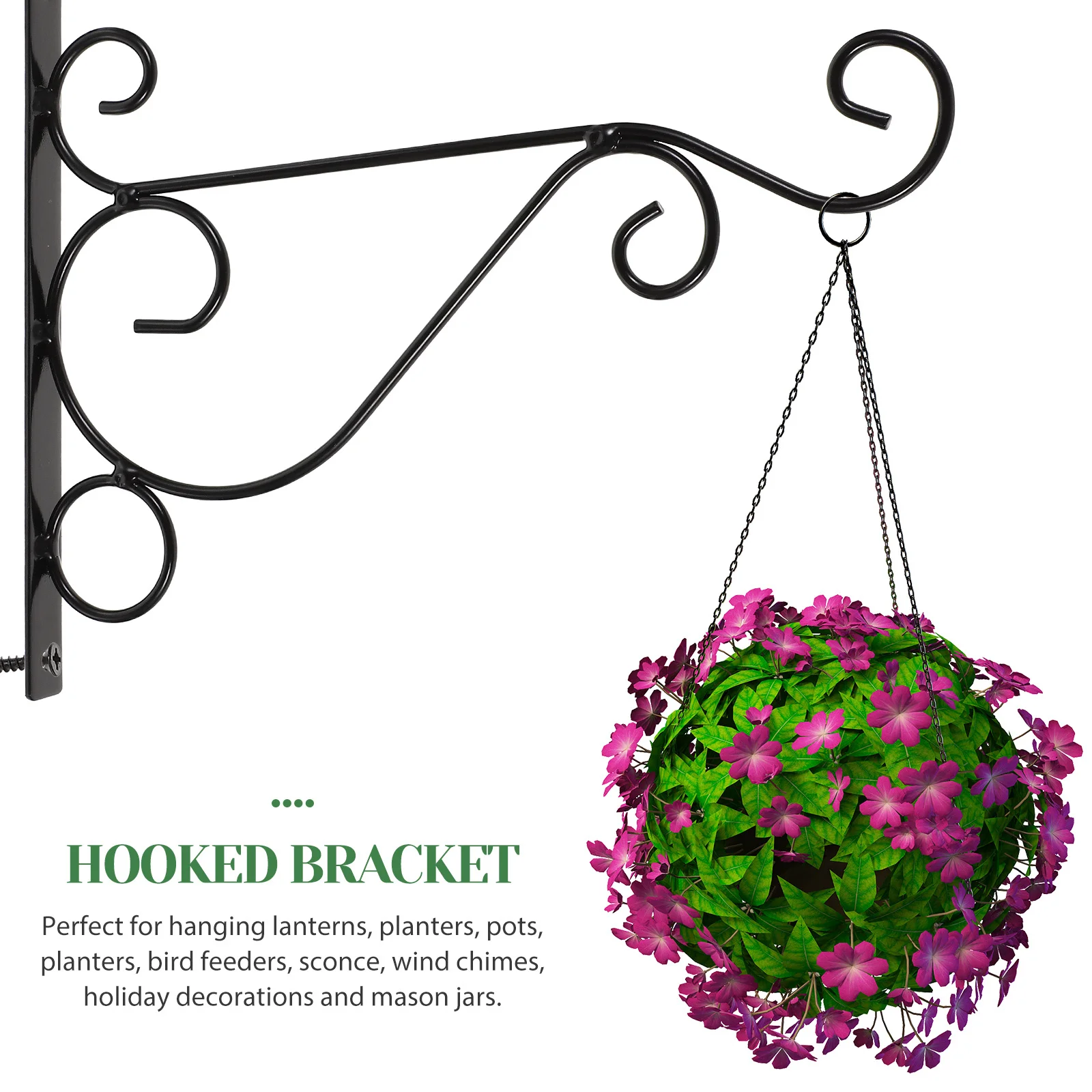 Для растений, настенный крючок для цветов