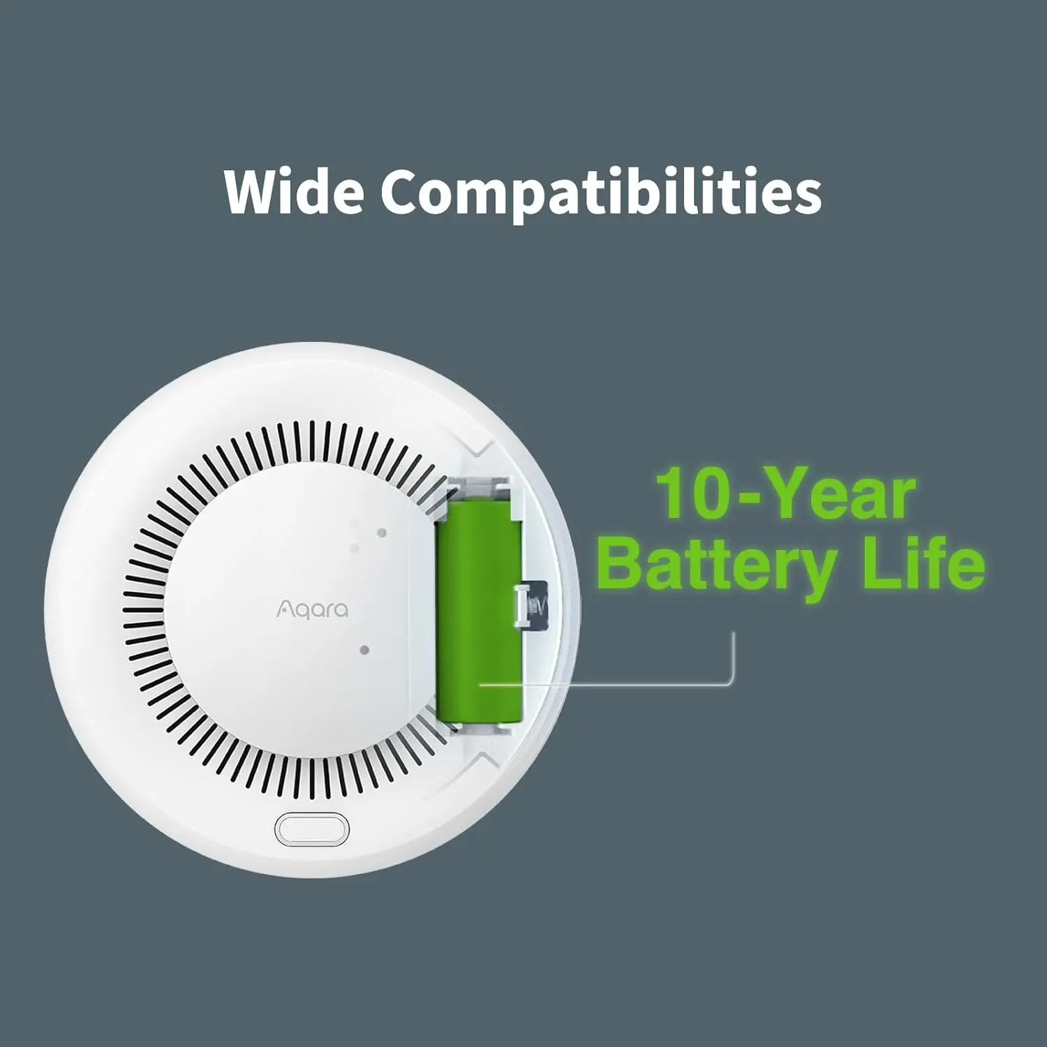 Aqara детектор дыма zigbee 3 - Фотография_4