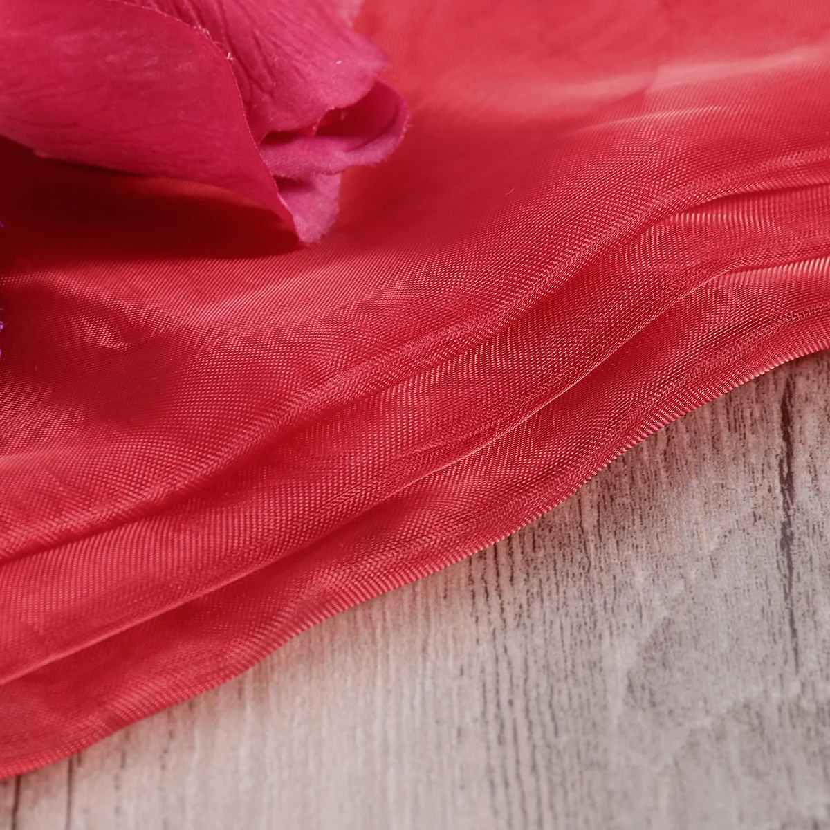 Красные прозрачные тюлевые шторы 100x200 см для оконного экрана спальни