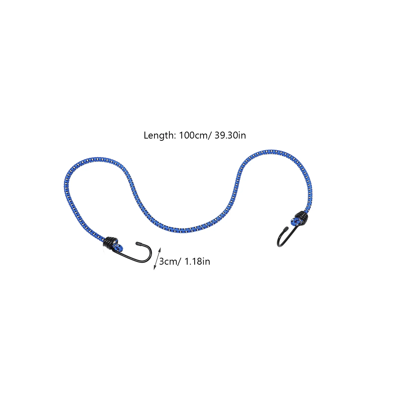 Велосипедная крепежная веревка 100 мм - Фотография_4