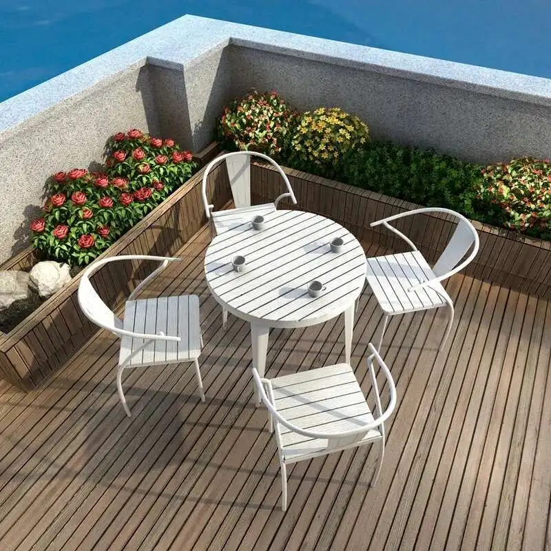 Дизайнерские наборы садовой мебели на заднем дворе - Фотография_6