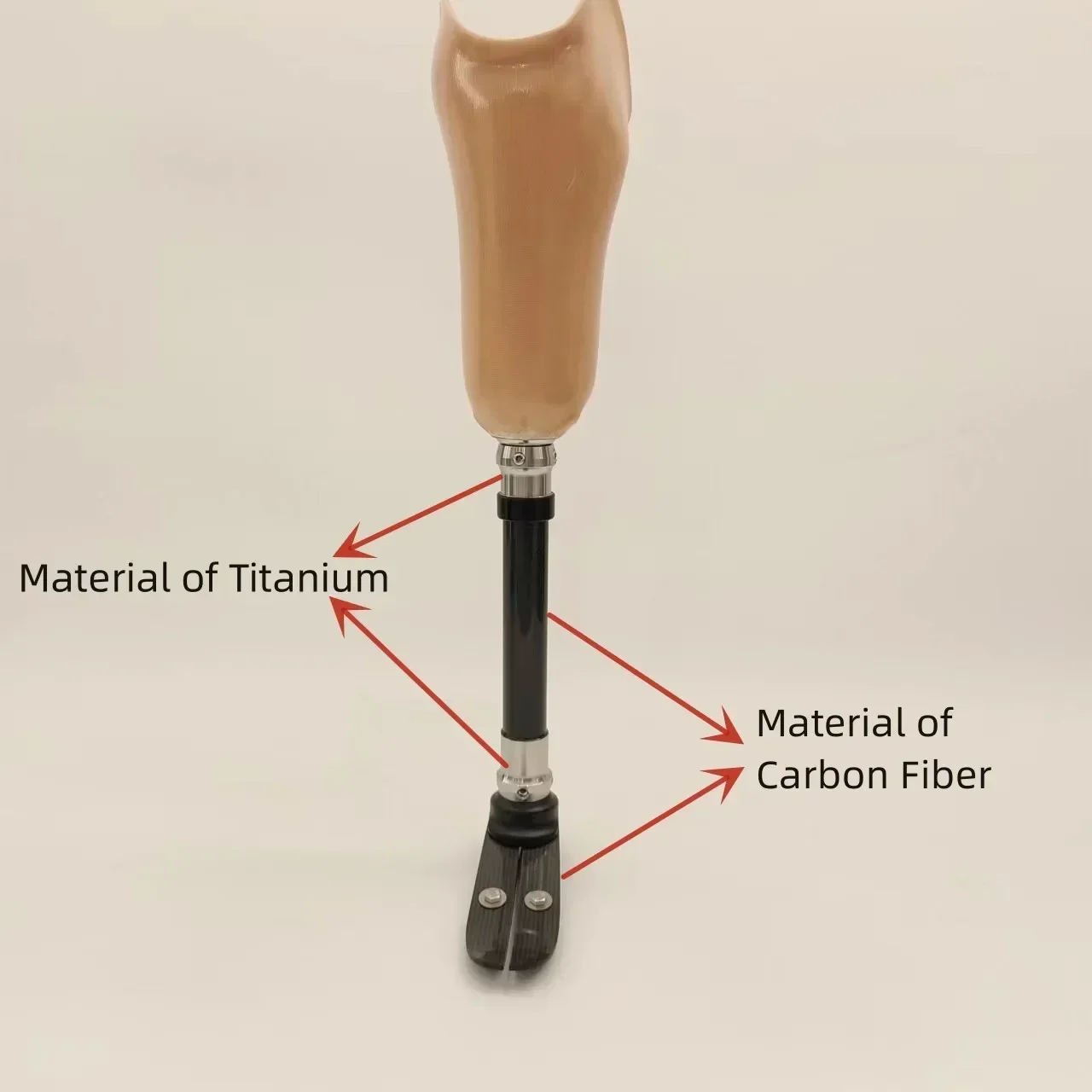 Новые титановые протезические ножки из углеродного волокна