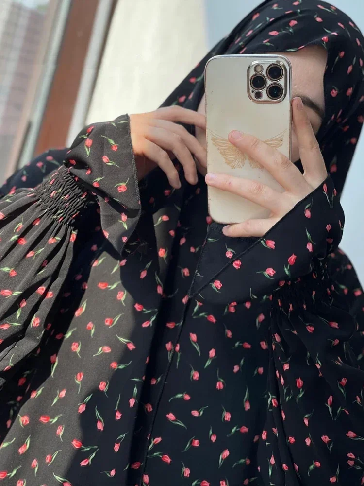 Джилбаб с принтом для женщин