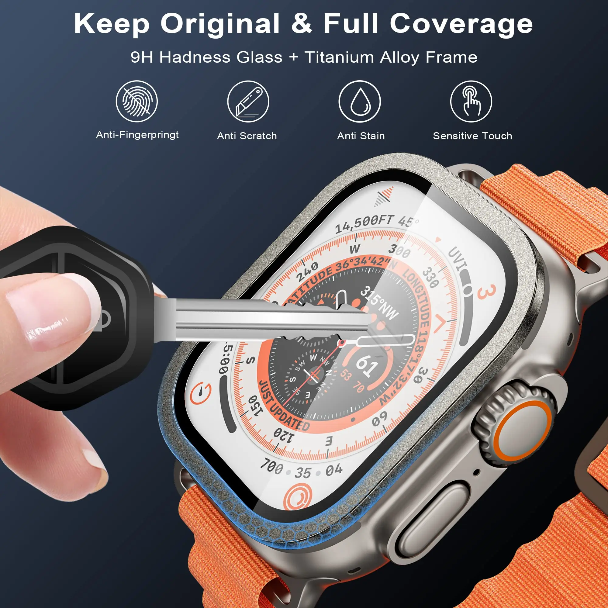 Закаленное стекло для apple watch - Фотография_2