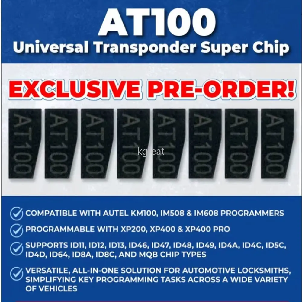 Универсальный супертранспондерный чип autel at100 для xp200 xp400 xp400pro - Фотография_2