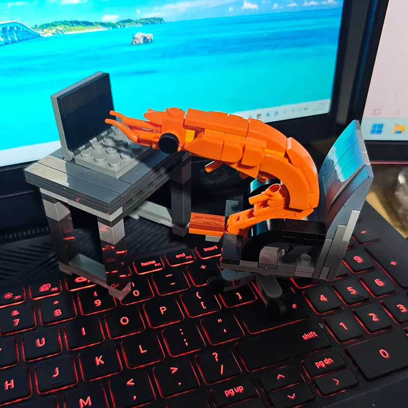 Модели креветок из строительных блоков moc - Фотография_6