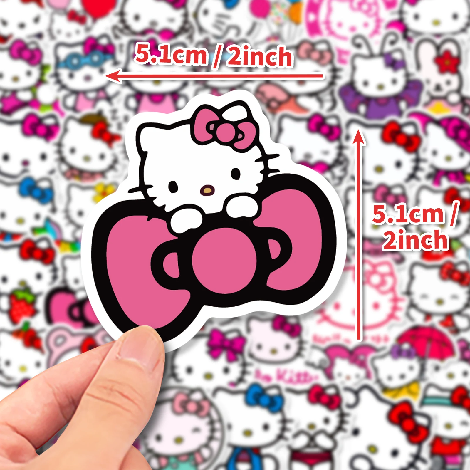 Sanrio hello kitty милые наклейки