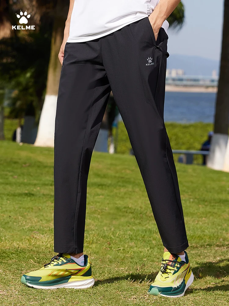 Четырехсторонние эластичные тканые спортивные брюки kelme - Фотография_3