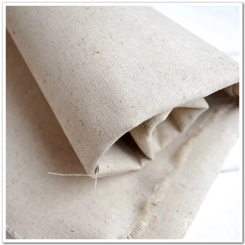 Хлопковая льняная ткань по метрам - Фотография_3