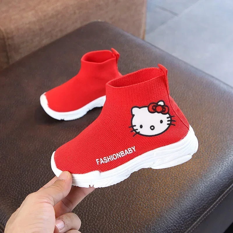 Sanrio кроссовки из тканой сетки для мальчиков и девочек - Фотография_4